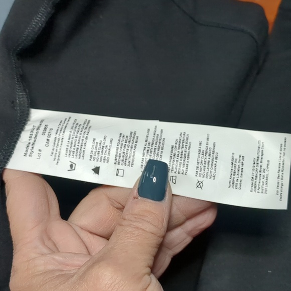 JOSEPH RIBKOFF* cocoon faux cowl asymmetric 3/4 sleeve button front jacket sz 10 - Picture 11 of 16